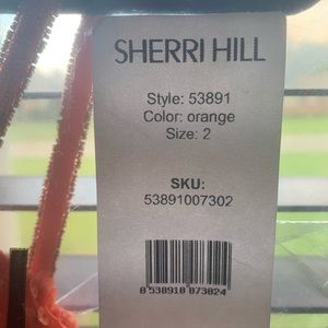Size 2 Orange Sherri Hill dress